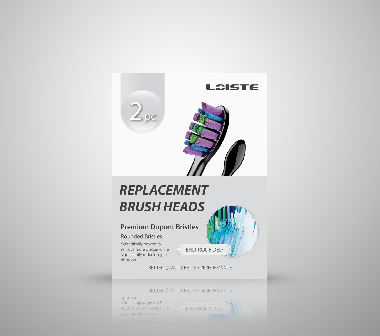 Loiste Replacement Brush Heads (2 pcs)