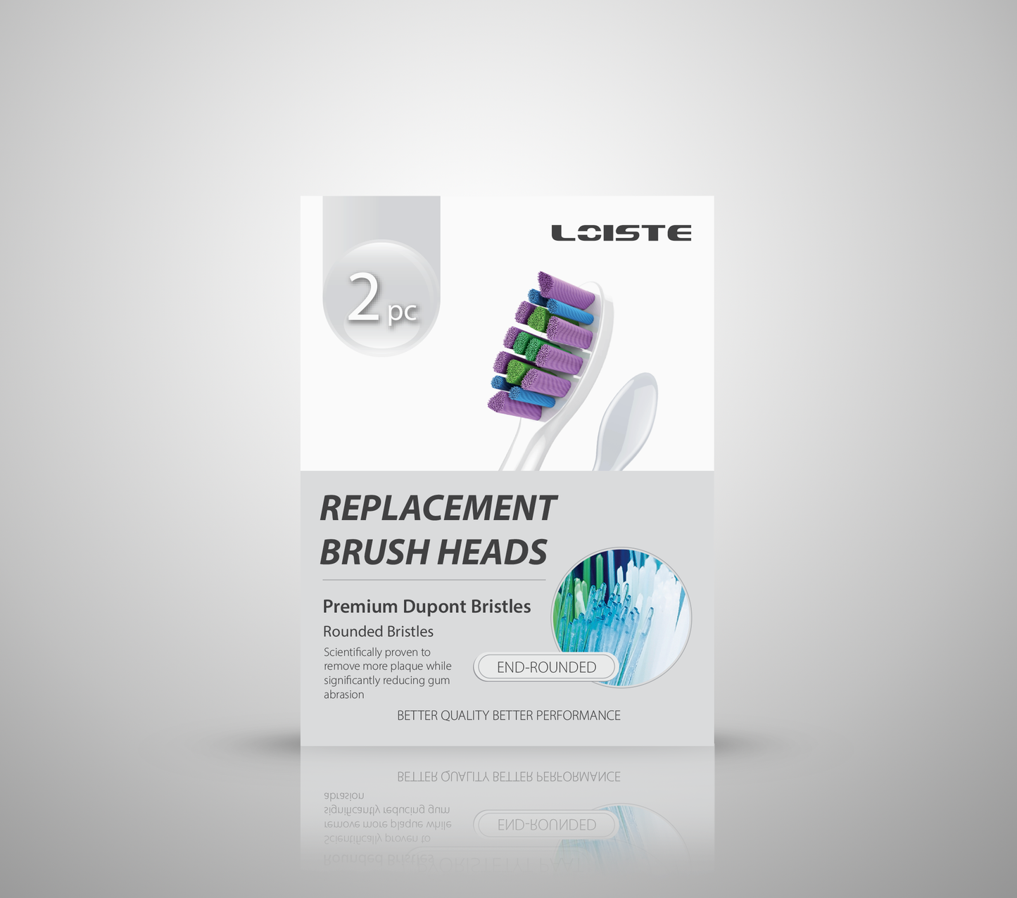 Loiste Replacement Brush Heads (2 pcs)